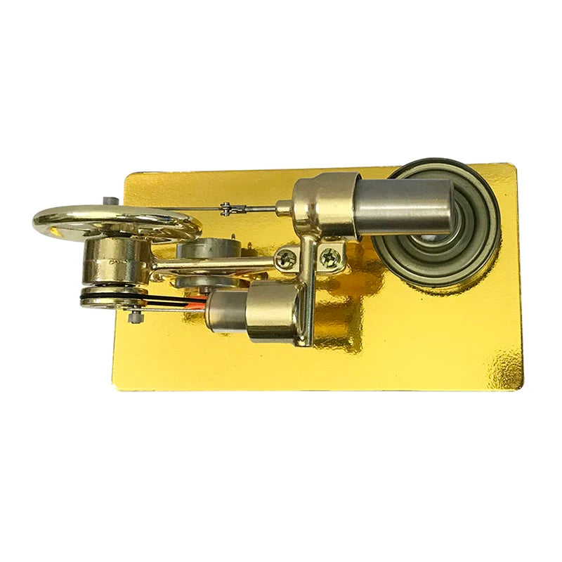 Mini External Combustion Stirling Engine Experimental Model Motor Generator Engine Physics Collection Toy Gift