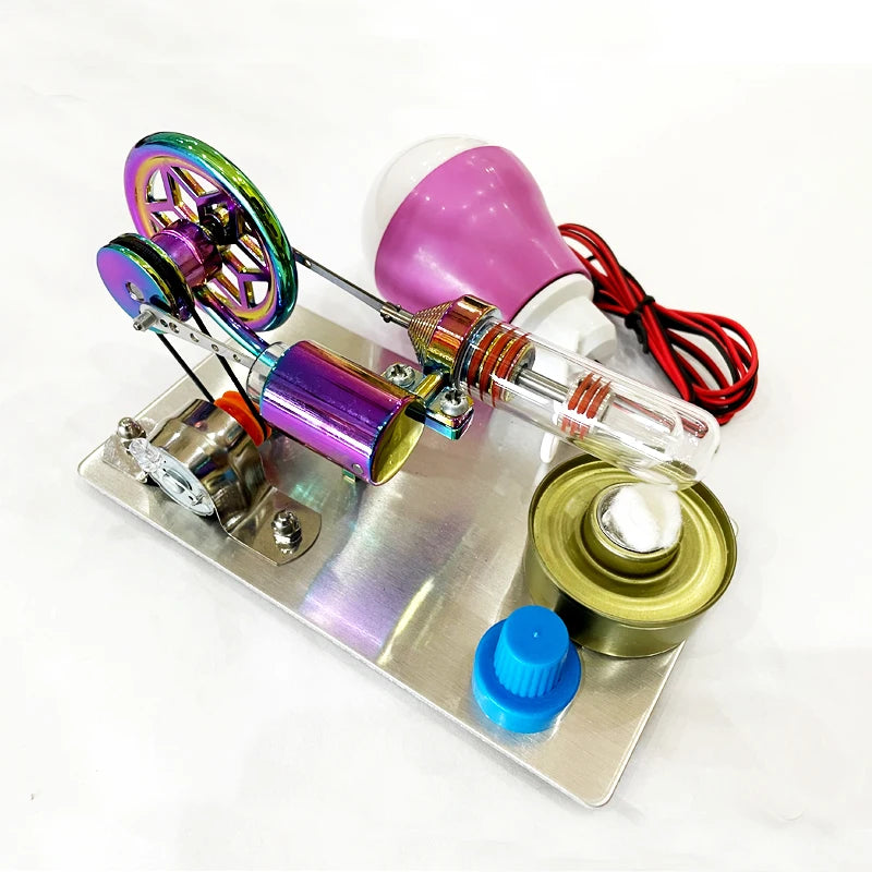 Stirling Engine Model Generator Steam Engine Physics Experiment Science Toy